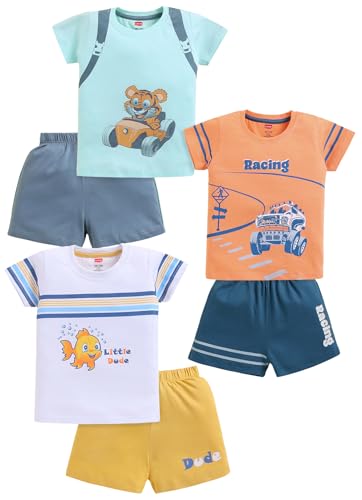 Image of LuvLap Baby Boys Baby and Toddler T-Shirt Set