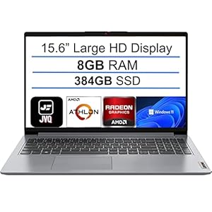 Lenovo-156-Laptop-IdeaPad-8GB-RAM-384GB-PCIe-SSD-Wi-Fi-6-and-Bluetooth-51-HDMI-SD-Card-Reader-156-HD-Anti-Glare-Display-AMD-Athlon-Dual-core-Processor-Windows-11-S-JVQ-MP