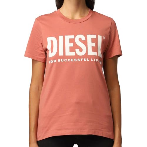 T-shirt Diesel rose femme Sily en coton premium doux et durable