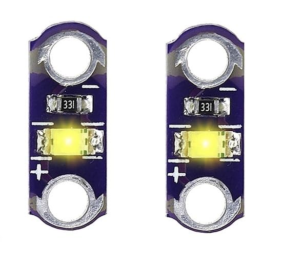 SHOKITECH LilyPad LED Yellow Color (Pack of 2)