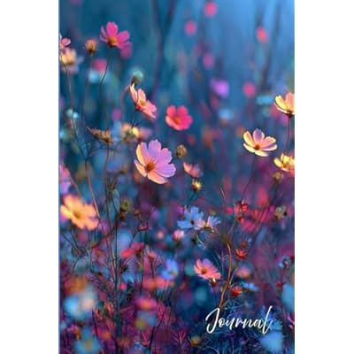 Heavenly Wildflower Meadow Journal &ndash; Dreamy Glowing Nature Notebook