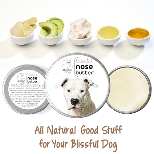 Image of The Blissful Dog Dogo Argentino Unscented Nose Butter - Dog Nose Butter, 16 Ounce