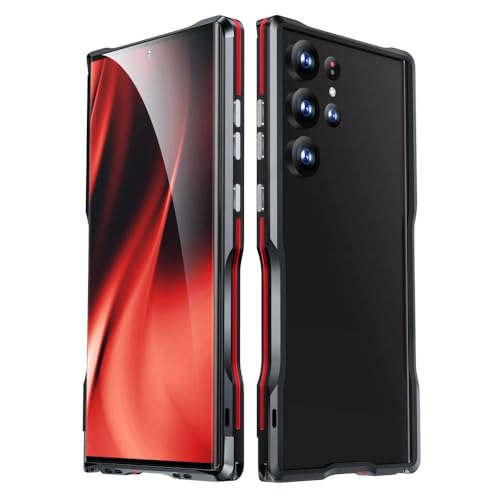 Coque Galaxy S25 Ultra en alliage d'aluminium, le luxe d'un cadre métallique robuste et élégant.