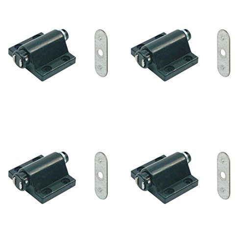 magnétique pression Appuyez pour ouvrir tactile Loquet de cuisine Cabinet portes Intercepte + plaque X4