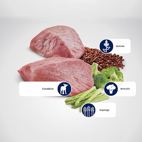 Farmina N&D Quinoa Controle de Peso para Cães Adultos de Raças Mini e Pequenas Sabor Cordeiro, Quino