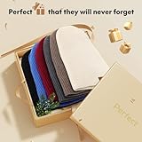 sportvibe Knit Cuffed Beanie for Men and Women, Stretchy Soft Warm Daily Cuffed Unisex Winter Fisherman Hats, Gifts for Women/Men/Him/Dad,Black - Image 7