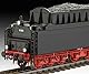Revell Modellbausatz Schnellzuglokomotive BR 18 505 – Maßstab 1:87 – Historische Dampflok – Detailliertes Modell mit Tender – Präzises Fahrwerk & Schubgestänge – Perfekt für Modellbahn & Diorama