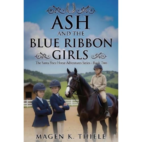 Ash and the Blue Ribbon Girls Audiolibro Por Magen K. Thiele arte de portada