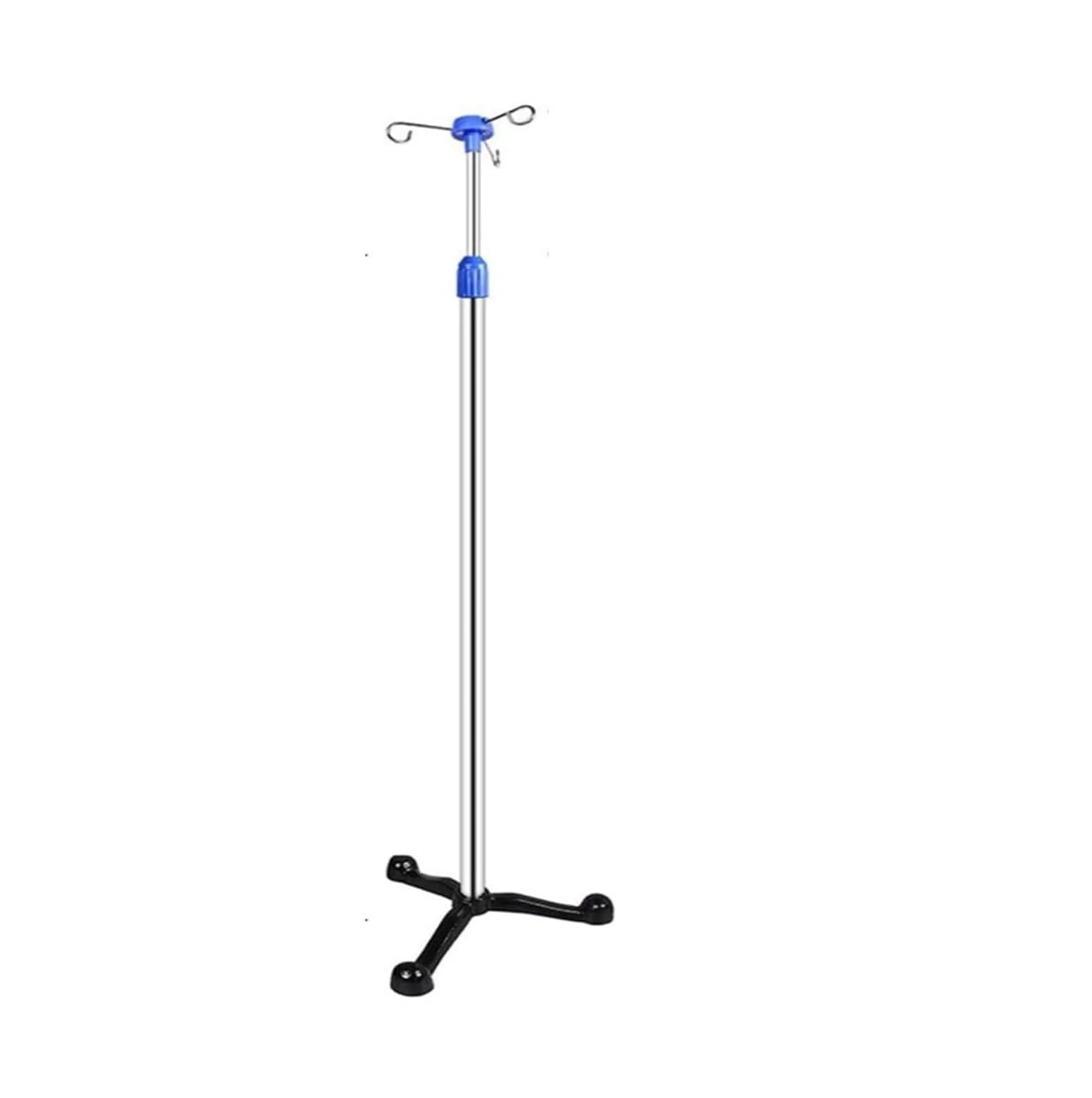 Soporte for infusión con 3 ganchos, regulable en altura. Soporte para infusión | Adecuado for equipos médicos en hospitales y clínicas.