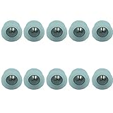 10 Pieces Mini Ball Transfer Bearing Table Conveyor Roller Ball for Transmission, Furniture,Wheelchair 1/3inch(Nylon and Stainless Steel)