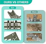 Upgraded W10546503 Dishwasher Rack Adjuster Parts & W10195372 W10195373 Dishwasher Rack Adjuster Housing for Whirlpool Dishwasher Parts WDT730PAHZ0, WDT750SAHZ0, Fit Kitchen-aid Kenmore Top Rack