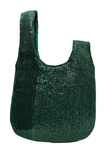 Image of Signature Potli Bag for Women - Sequin Knot Detail | Wedding & Cocktail Festive Statement Ethnic Handbag
