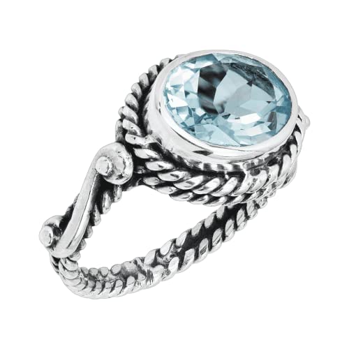 Silpada 'Torrington' Blue Topaz Ring In Sterling Silver, Size 7, Size 7 #TOP1