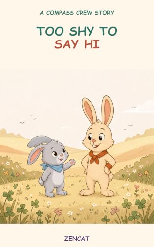 Too Shy to Say Hi: A Compass Crew Story About Shyness And Meeting Someone New for Kids Ages 4-8 (Compass Crew - EQ Stories Book 4) (English Edition)
