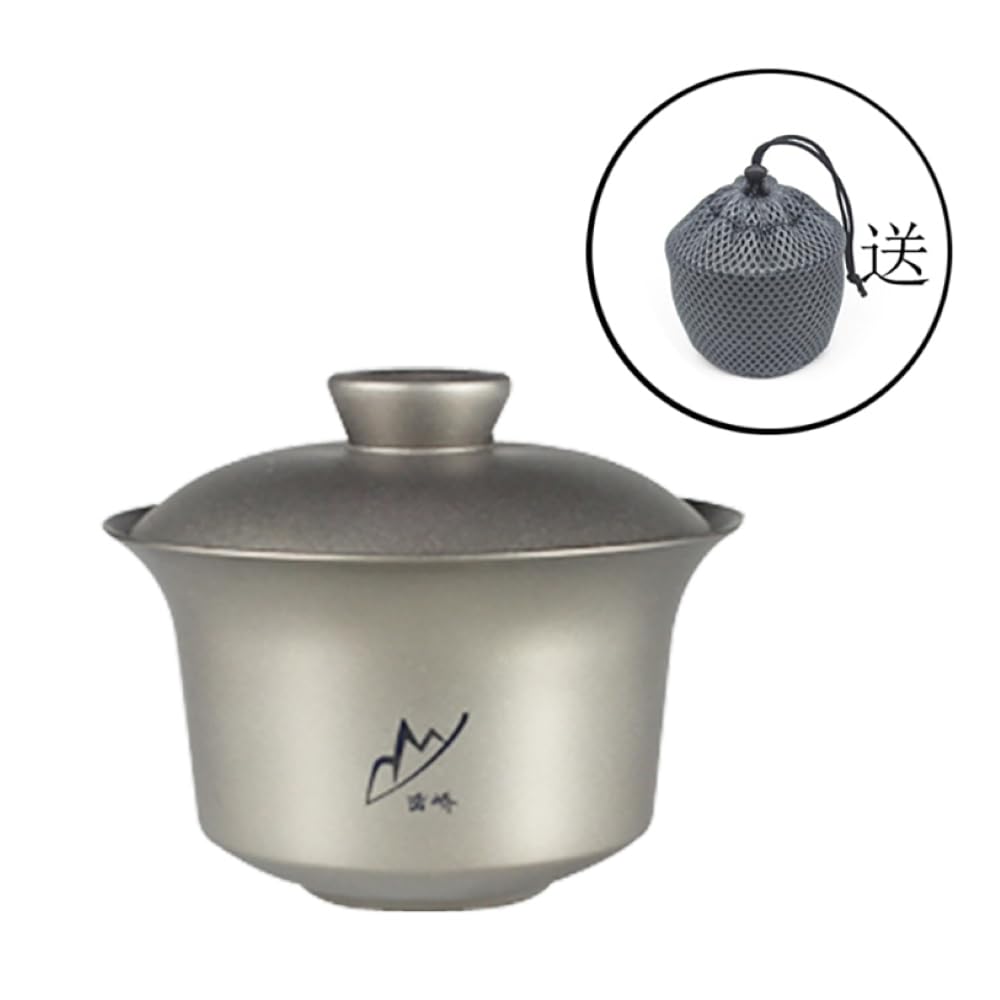 Luanqiao Titanium Sancai Gaiwan Doppelschicht, 116 ml, 67 g