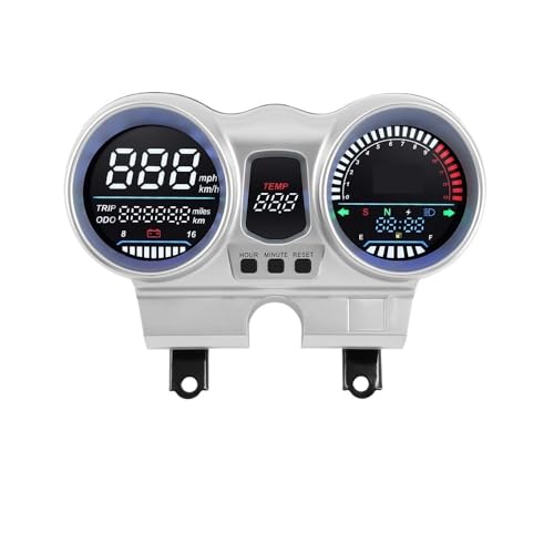 Tachymètre numérique résout panne affichage compteur de vitesse moto CBX250 12V