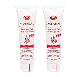 Mosadal Aloa Vera Gel Duo 2x 100ml - 97% Aloa Vera - Parfüm frei - für die tägliche und unkomplizierte Hautpflege