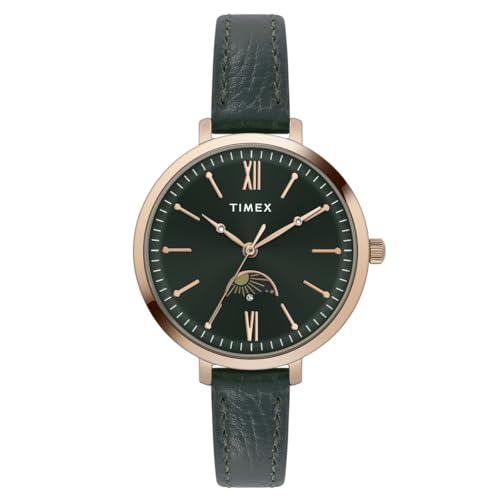Image of TIMEX Analog Watch for Woman with Round Dial & Water Resistant Women's Wrist Watches