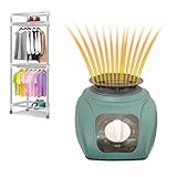 seche linge hotpoint ariston tcdg51xb ★ 【PTC haute efficacité】 Ce séchoir portable utilise un matériau céramique PTC, qui a une faible densité de puissance, une grande zone de dissipation thermique, un chauffage rapide, une efficacité élevée et une économie d'énergie.