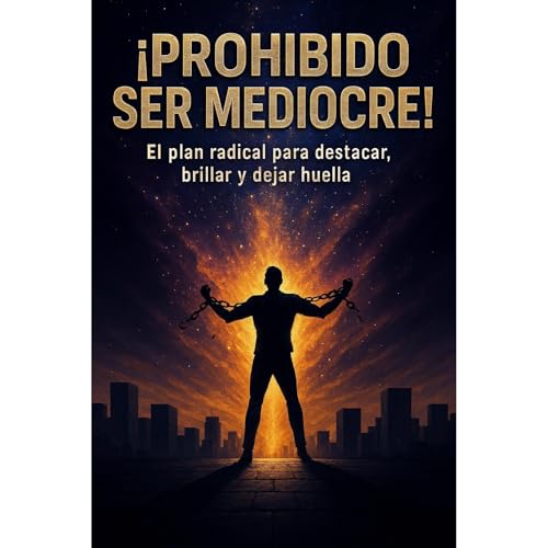 ¡Prohibido Ser Mediocre! Audiolibro Por Catalina Vidal arte de portada