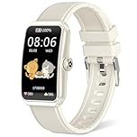 Fitness Tracker with 24/7 Heart Rate, Blood Pressure Blood Oxygen Sleep Monitor,103 Sports Modes Smart Watch IP68 Waterproof Activity Trackers, Step Counter Calories Pedometer for Women Men (Beige)