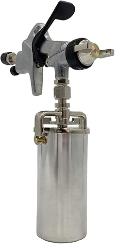 Vista 4 de Pistola pulverizadora de detalle de alimentación de sifón de 200cc con punta de 0.074 in - Herramienta de pintura de precisión. DP-4910DSG