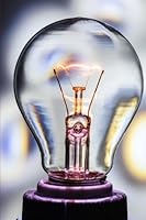 Light Bulb Journal: (Light Bulb Notebook, Log Book, Diary, School Composition Book, Idea Book, Creative Writing, Poetry, 6 x 9", Medium, Ruled (Objects 'n Things) (Volume 16) 1718649886 Book Cover