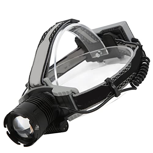 Linterna frontal XHP70 con pantalla digital para evitar apagones oscuros 6