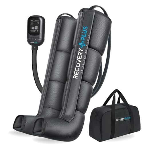 RECOVERY PLUS - Masajeador de piernas para presoterapia en casa. Máquina de presoterapia para casa. Masajeador piernas. Masajeador de pies. (TALLA M)