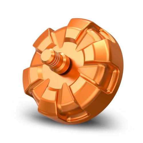 Bouchon de réservoir EXC 300 en aluminium étanche orange