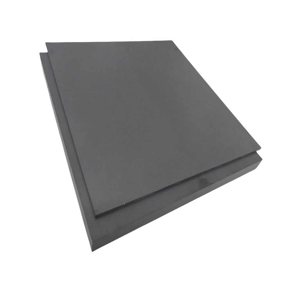 Feuille de céramique en carbure de silicium (1 pièce) - Frittage sans pression, options 5 x 5/10 x 10/20 x 20/50 x 50 mm(50x50x10 mm)