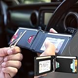 Leather Money Clip Wallet for Men RFID Blocking Slim Bifold Front Pocket Design with Quick Cash & Card Access, Premium & Durable Top Grain Leather, Ideal for Work, Travel, Adventure or as a Gift - Image 5