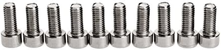 10Pcs Bike Water Bottle Cage Bolts Holder Screws M5 Inner Rack Hexagon Stainless Steel Screws