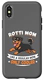 Per le madri proprietarie di un cane Rotti. Per ogni mamma che è alla ricerca di una bella citazione Rotti Dog per esprimere la sua connessione speciale con il tuo adorabile Rotti! Ottimo regalo per la mamma del cane Rottweiler
