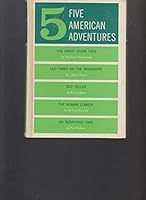 Five American Adventures, Complete with Teacher's Guide, the Great Stone Face, Old Times on the Mississippi, Old Yeller, the Human Comedy, on Borrowed Time, for Grades 7- 12 B004TRQB9E Book Cover