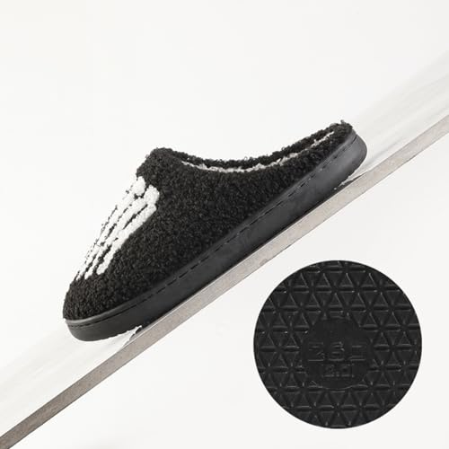 Image of LNERIP Slippers Winter Womens Mens Fluffy Plush Slippers Animals Cute Cartoon House Slippers Cuddly Warm Shoes Indoor Outdoor Girls Women