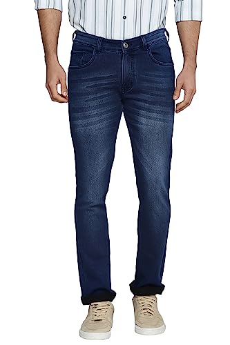 Image of Allen Cooper Slimmy Comfortable Mid Rise Denim Jeans for Men