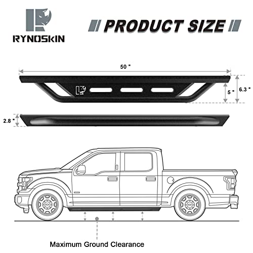 Estribos Rynoskin Jeep Wrangler JL 2 Puertas 2018-2026 miniatura 7