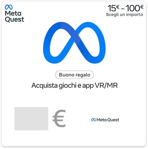 Meta Quest - per l'Italia - buono regalo via e-mail