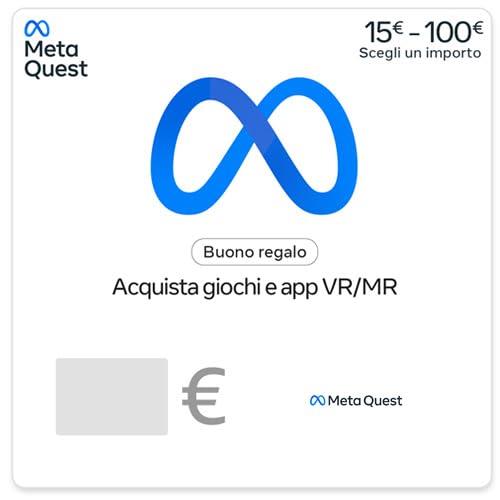 Meta Quest Carta Regalo - €15 - Meta Quest -