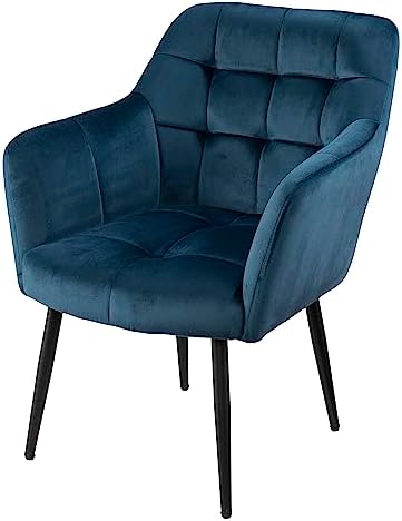 SEI Furniture Trevilly Upholstered Accent Chair, Blue