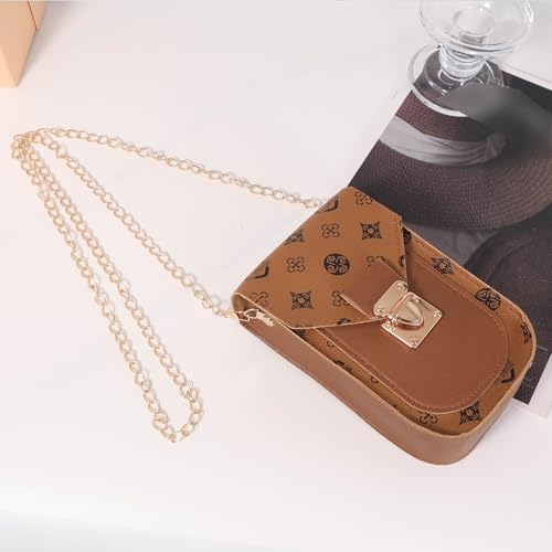 Trendy Small Crossbody Bags for Women, Leather Cell Phone Purse Adjustable Shoulder Strap Design for Daily Commuting