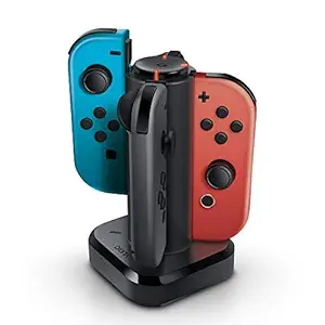 bionik Tetra Power - Controller Charging Dock - Compatible with Nintendo Switch Joy-Con