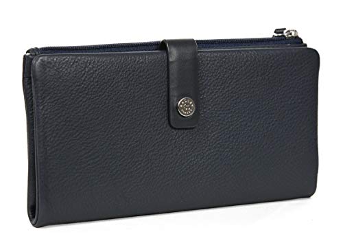 Preisvergleich Produktbild Radley Matinee Geldbörse, Leder, groß, Marineblau