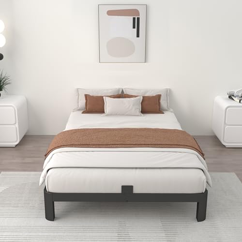 ITIMIDI 6 Inch Twin Bed Frame, Heavy Duty Platform, No Box Spring, Black by ITIMIDI - Used condition - Image 5