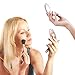 Lighted Travel Makeup Mirror, 1X/3X LED Compact Mirror - The Most Natural Magnifying Mirror with USB Charging for Beauty, Cosmetic and Travel Folding Mirrors