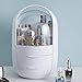 Produktbild Dsqcai Kosmetik Aufbewahrungsboxen Schublade Geteilte Mädchen Make-up Organisatoren Home Badezimmer Organisation Schmuck Toilettenartikel Container Platz sparen,Weiß,B