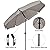 AMMSUN Patio Umbrella Market Table Umbrella 6.5 ft Tilt Steel Pole UPF50+ Protection, Umbrellas and their Parts Great for Outdoor Garden Backyard, Beige