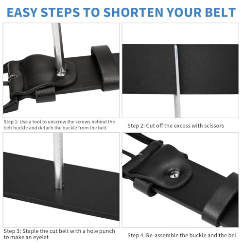 Mens Belt Ratchet Belts for Men Black Men Buckle Belt for Dress Pants Designs for Work Business Mens Accessories4
