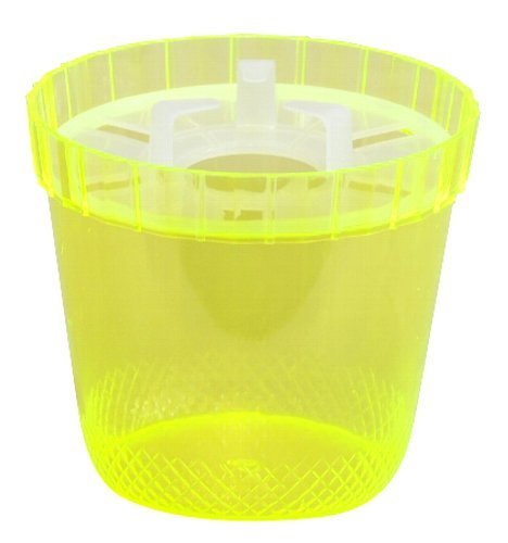 大和プラスチック 鉢・プランター 水栽ポット NO.5 φ130×H113 イエロー